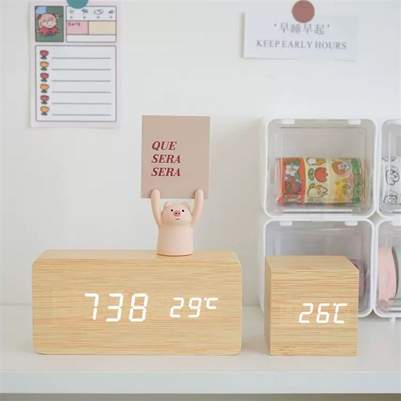 智能电子数字时钟客厅电视柜充电钟桌面台式挂墙学生闹钟高档摆件,家居饰品,台钟/闹钟,淘宝优惠券,粉丝福利购,淘宝优惠卷