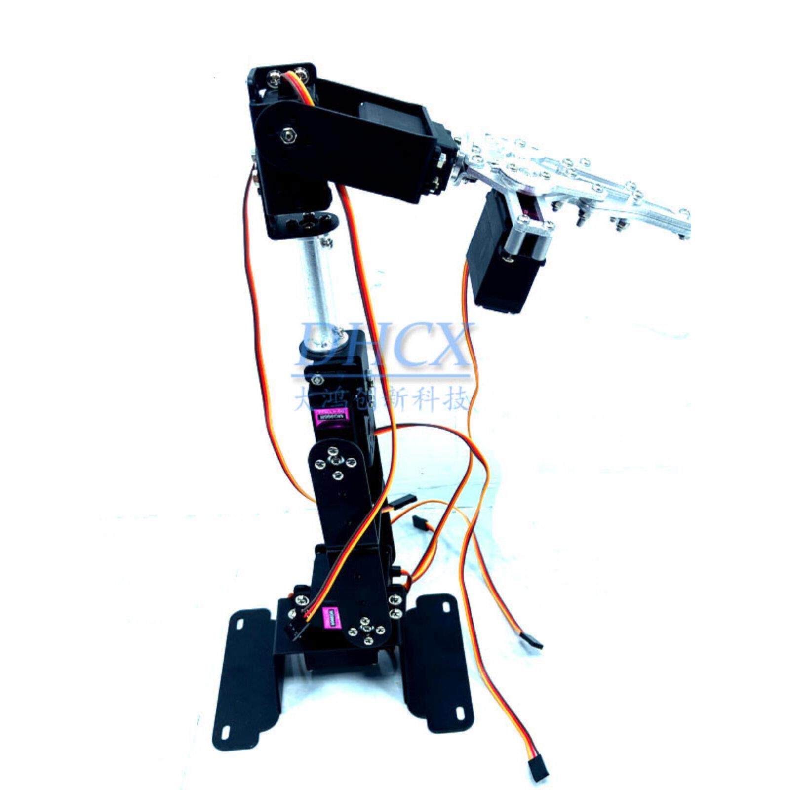 6自由度机械臂舵机机器人手爪智能车配件Arduino 单片机编程DIY