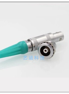 兼容LEMO雷莫单芯同轴连接器FFA/ERA00S0S1S2S多芯半月形航空插头