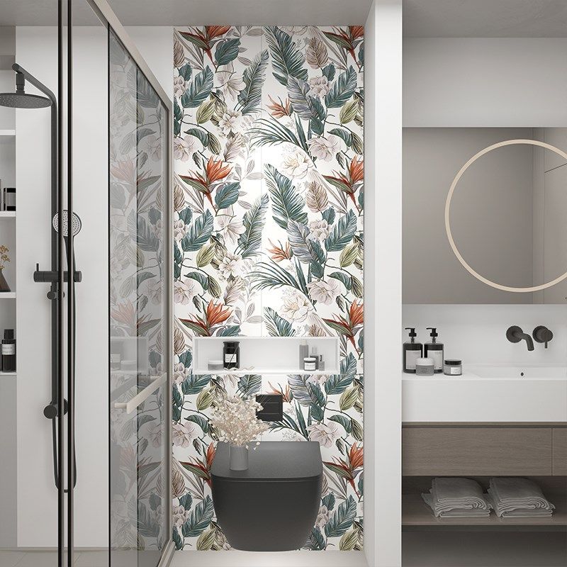 浴室墙纸自粘改造贴纸卫生间玻璃门翻新厕所装饰防水壁纸贴画图案,家居饰品,软装墙贴,淘宝优惠券,粉丝福利购,淘宝优惠卷