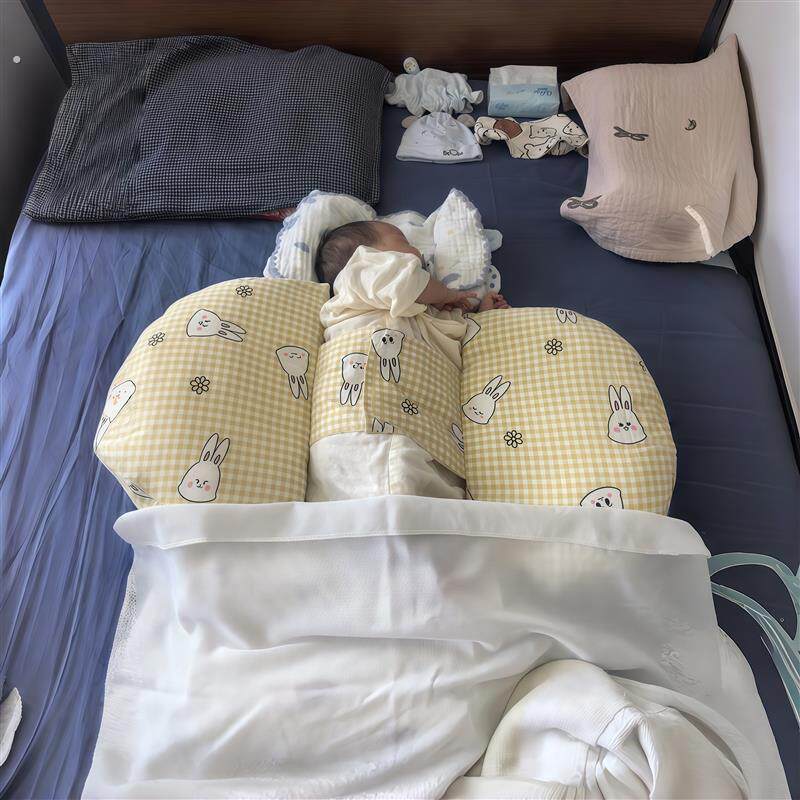 【宝宝防惊跳神器】孕妇枕睡觉侧卧枕便携式宝宝睡觉防翻身固定枕