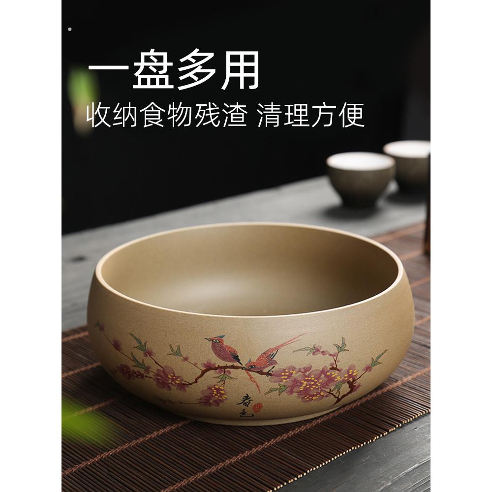 茶几上放的小垃圾桶桌面、餐桌上、茶几上放的果皮碗客厅收纳垃圾