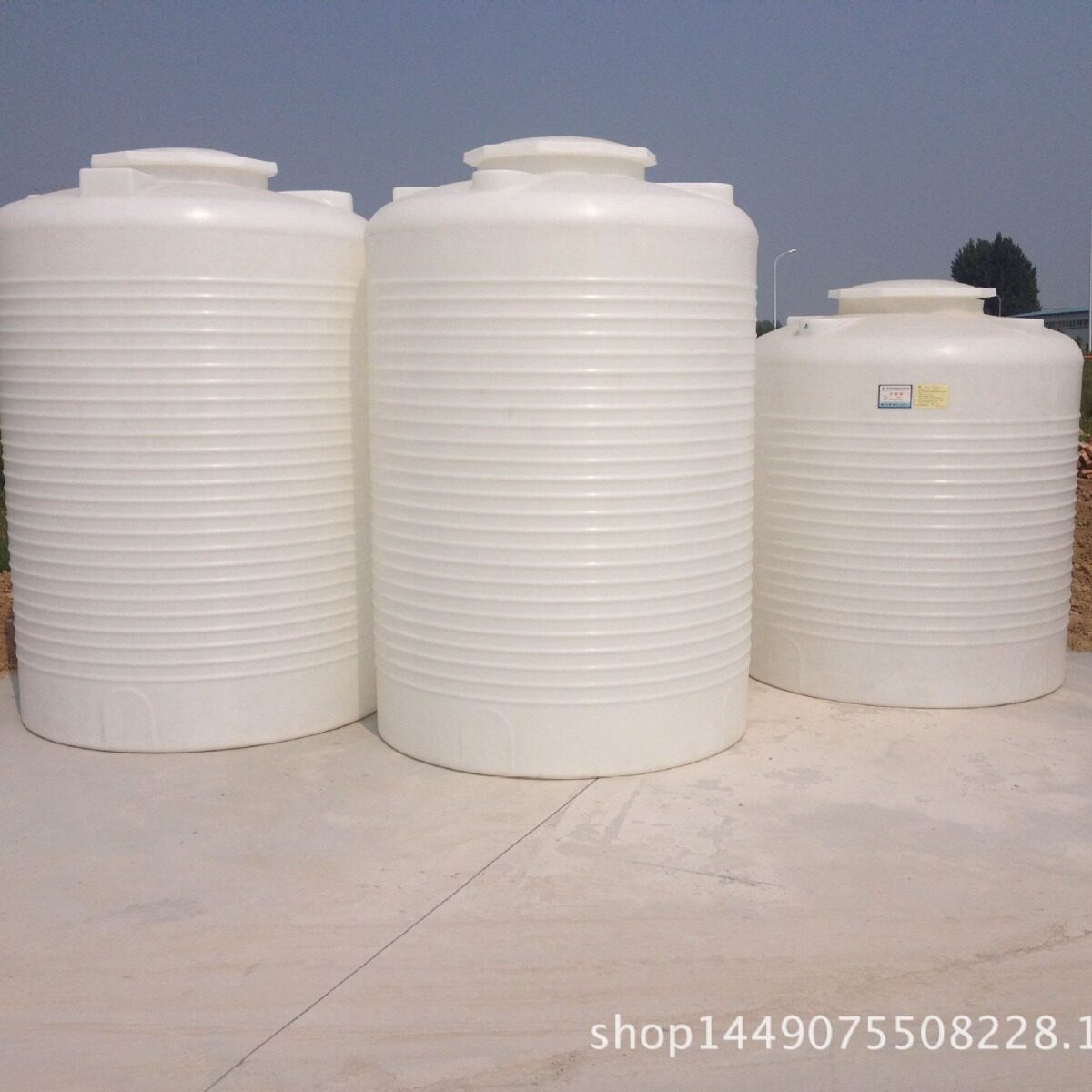 河南3吨耐酸碱塑料储罐/西安3立方PE水箱/3000L水箱