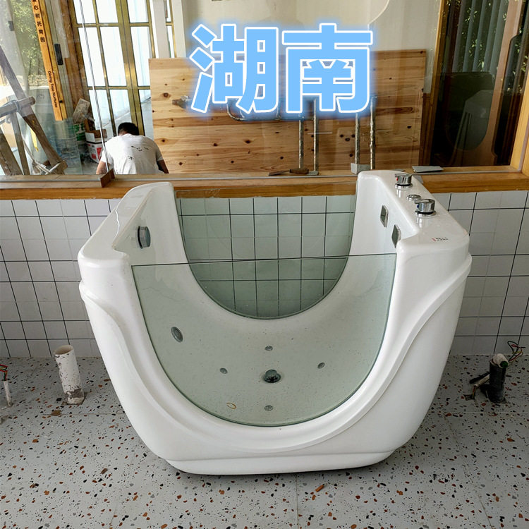 婴儿游泳盆 婴幼儿浴缸商用 小儿洗澡水池 宝宝小泳池