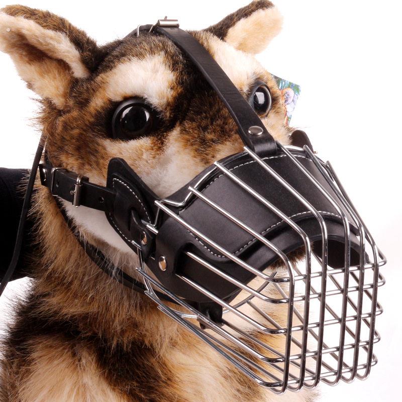藏獒专用狗狗嘴套恶霸中大型犬防乱叫咬人护嘴巴套口罩可调节喝水