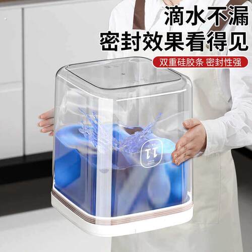 优选2025新款米桶家用防虫防潮密封面粉储存罐装大米收纳盒储米箱