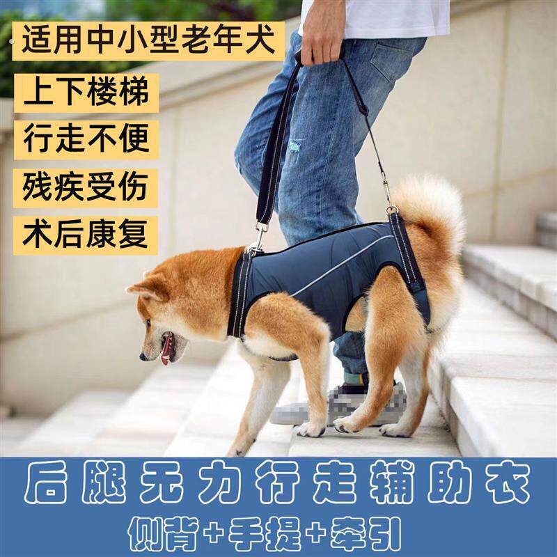 宠物狗狗行走辅助带高龄犬身心障碍犬老年犬狗狗上下楼前后腿辅助