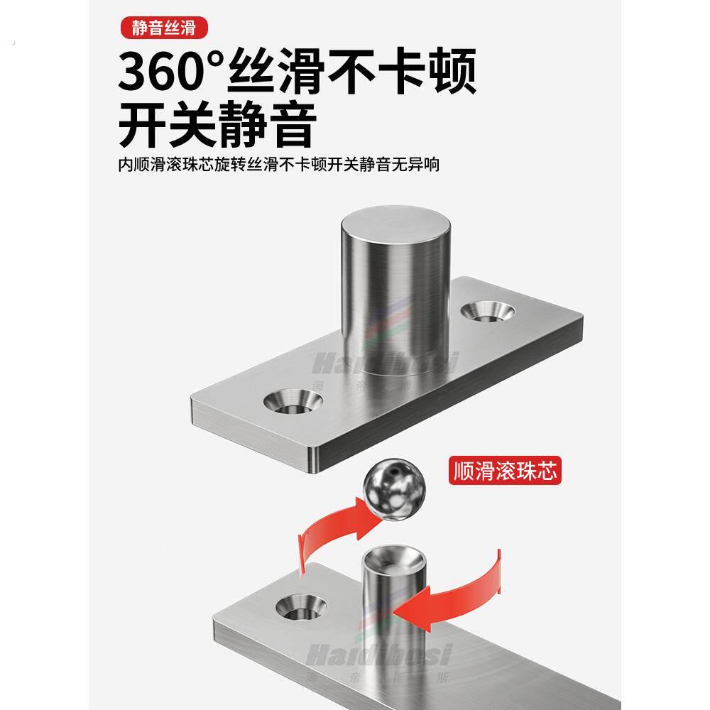 门轴鸡嘴铰链可旋转连接件偏心一字转动上下隐形门转轴天地轴铰链