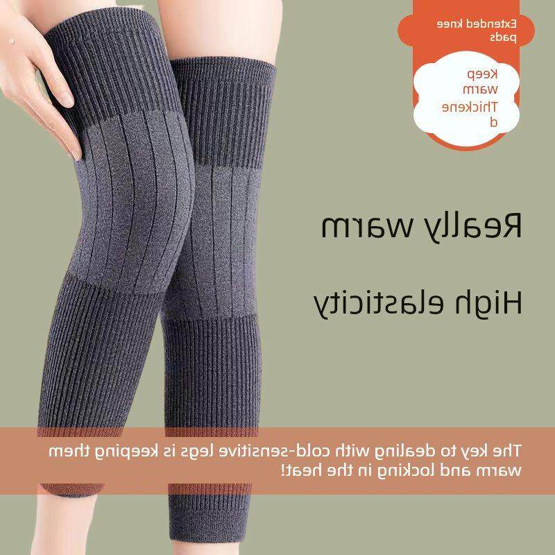四季加长护膝防寒保暖老寒腿秋冬男女士加长款膝关节袜套加厚