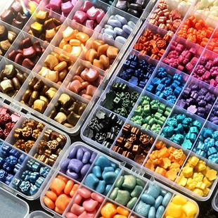 火漆蜡粒珠光混色复古火漆印章蜡粒结婚请柬信封封口火漆印章套装