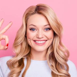 酒窝夹子小酒窝制造神器免打孔梨涡器面部酒窝成型器酒窝训练仪器