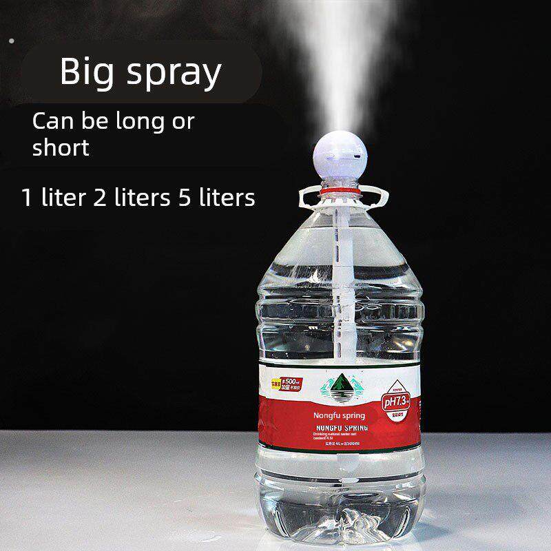 家用无线可充电款旅行便携车载矿泉水瓶加湿器宿舍空气加湿喷雾机