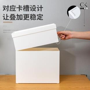 超窄细长型收纳箱方形塑胶收纳盒宽10公分直边角高窄型整理分类筐