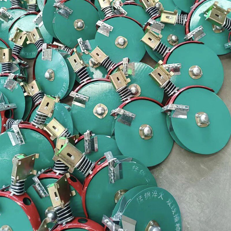 小麦播种机圆盘开沟器总成下种搂腿圆片施肥撒肥机圆盘开沟器总成