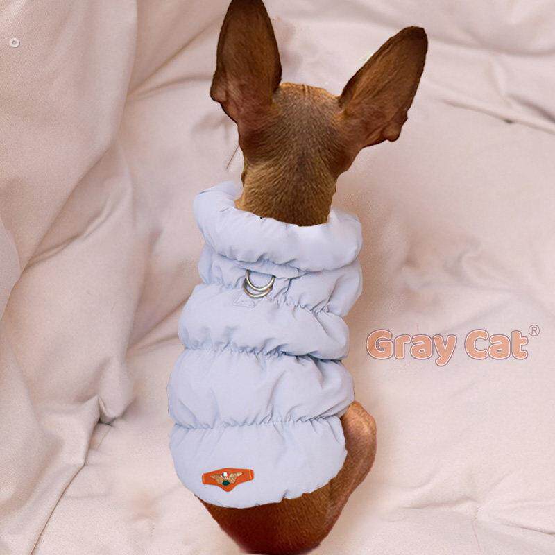 迷你杜宾小鹿犬吉娃娃专用小体狗狗冬衣服马甲冬天冬季羽绒棉服