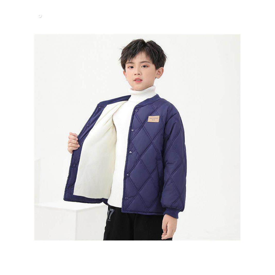 儿童校服内胆神器男童冬季加厚保暖内穿棉衣小棉袄棉服小学生内搭