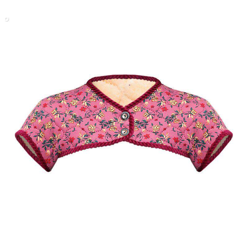 妈妈冬装加绒肩膀保暖护肩2025新款洋气中老年女士内搭保暖小坎肩