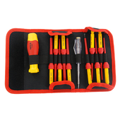 YATO绝缘换头螺丝刀批套装 电工VDE三角十一字梅花异型多功能改锥