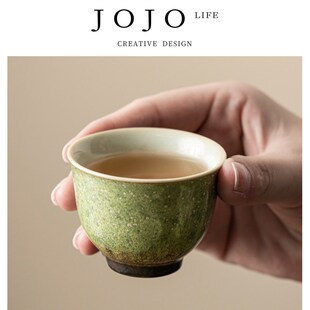 JOJOS L. PD.fried.复古品茗杯陶瓷茶杯主人杯小单杯 现炒