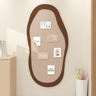 照片墙毛毡墙贴软木板墙面装饰高级感客厅玄关拍立得相片墙背景板