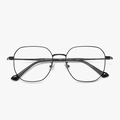 超轻金属方形防蓝光护眼镜框