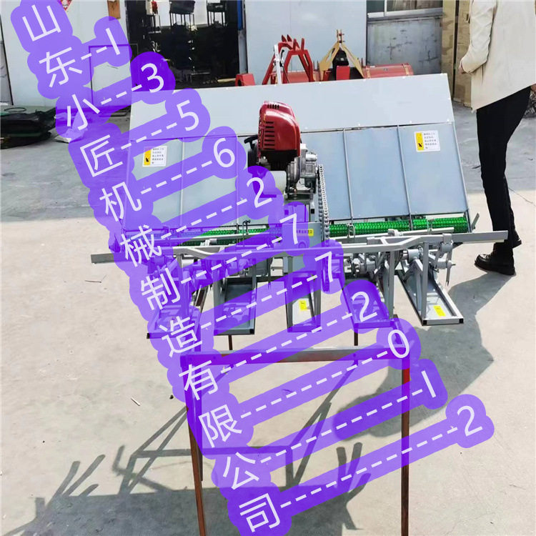 出口手扶步进式水稻插秧机 稻田植栽 秧苗种植设备水田高效插秧机