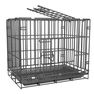 狗笼子小型犬家用室内带厕所泰迪比熊博美中型犬宠物笼子猫笼狗笼