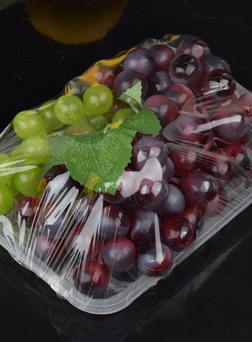 一次性生鲜托盘水果蔬菜包装盒 半透明1414 1910 1912B 1914 2013