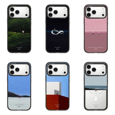 CAS曼谷艺术家Suntur富士山下系列手机壳适用iPhone17promax苹果16pro磁吸15plus全包Air防摔保护套14情侣13