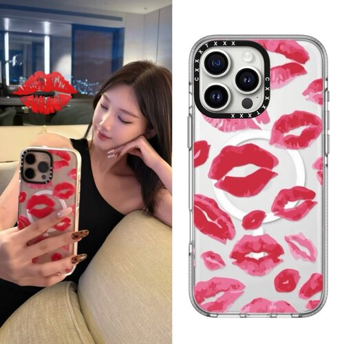 CASETiFiY热情口红苹果17promax手机壳适用于iPhone16/15/14pro/max/plus可爱13卡通少女心小众防摔17保护套