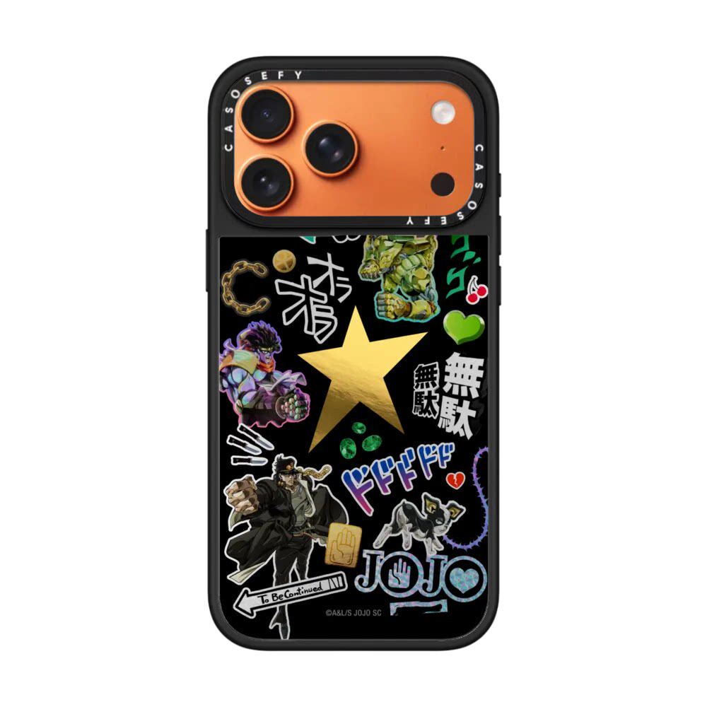 CAS联名JoJo 的奇妙冒险18promax适用苹果iphone17pro保护套防摔16明星同款Magsafe磁吸星尘斗士手机壳图片