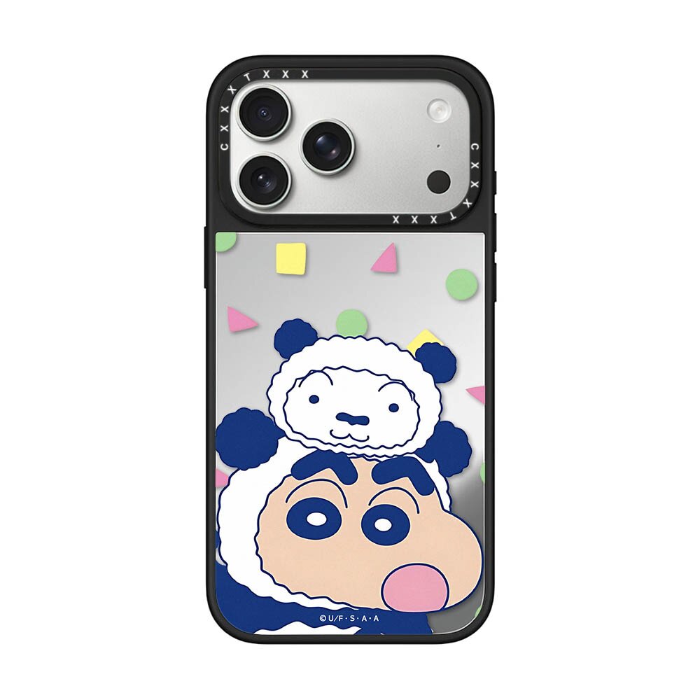 蜡笔小新小白熊猫角色扮演18promax手机壳适用于iphone17promax手机壳16pro新中式卡通15森系14/13防摔保护壳
