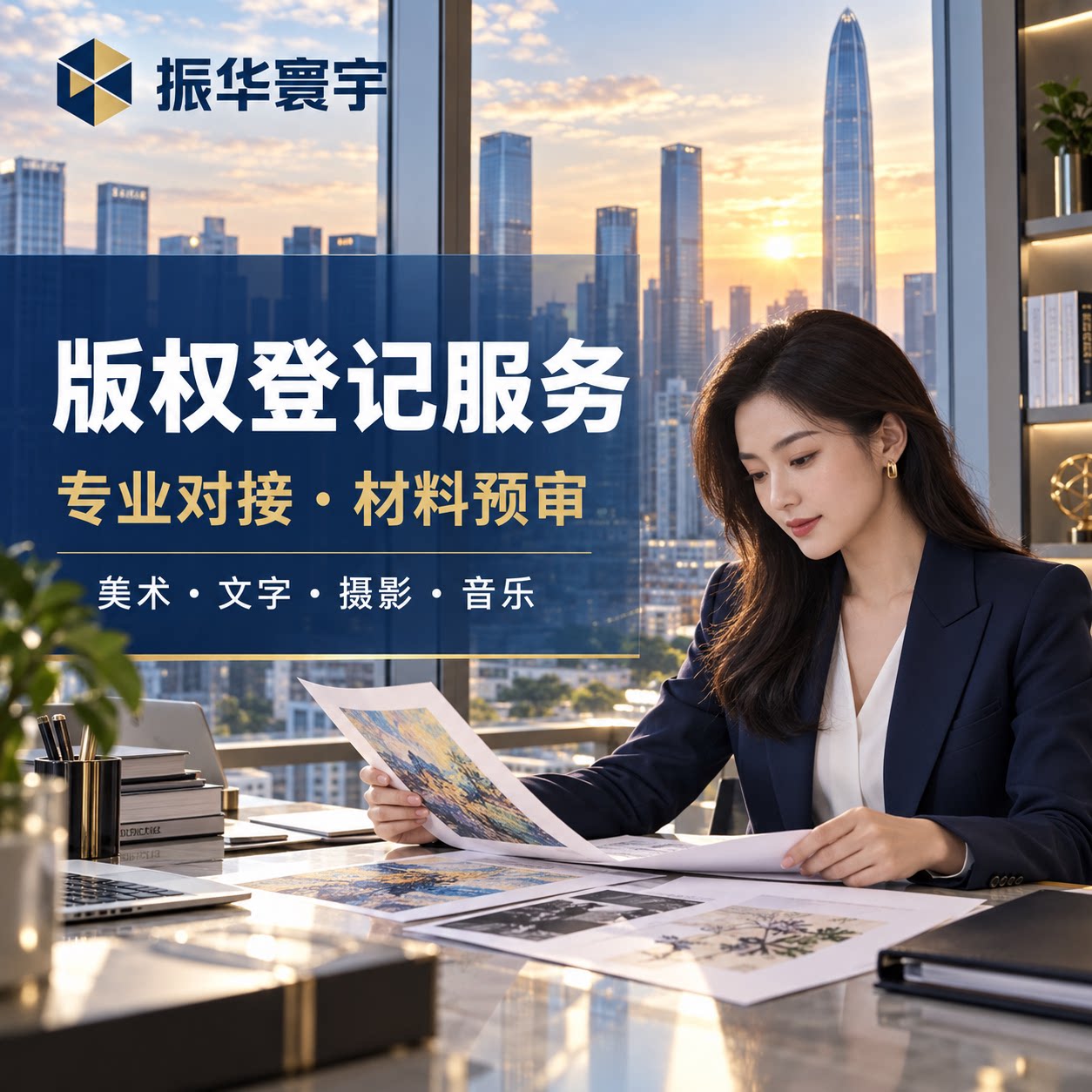 加急美术作品版权登记logo著作权申请保护图形文字视频摄影代办
