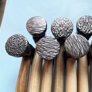 纸醉金迷锤纹肌理纹理麻点錾刀錾子錾刻工具打金工具鎚子小锤钢质