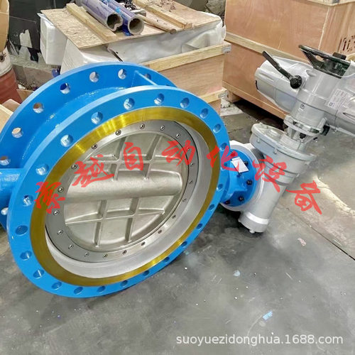 D943H-16C电动法兰蝶阀三偏心合金钢DN800硬密封电压AC380V