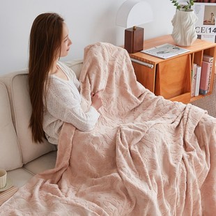 纯棉单人双人老式毛巾被全棉加厚毛巾毯子线毯午睡空调毯盖毯夏季