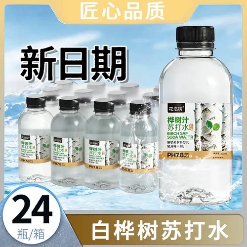 【弱碱无气】桦树汁苏打水300ml/瓶商务接待宴请体面解渴非矿泉水