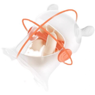 佳尔优优小蘑菇安抚牙胶婴儿磨牙棒防护吃手神器宝宝咬胶玩具