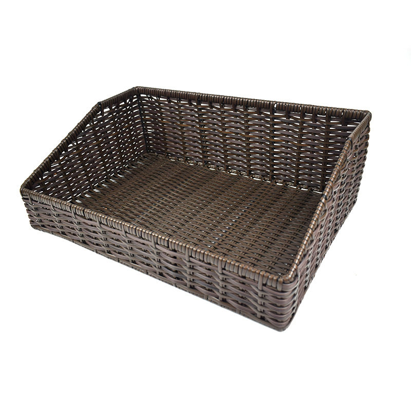 藤编水果篮编织筐仿藤果蔬篮超市水果陈列篮展示筐收纳篮货筐货架,商业/办公家具,蔬菜篮/水果篮,淘宝优惠券,粉丝福利购,淘宝优惠卷