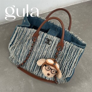 gula【飞行员点点挂件】毛绒玩偶可爱卡通小狗公仔包包挂件