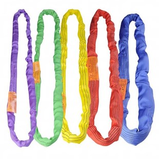 国标环形柔性吊装带圆形O型吊带行车吊车吊树1-10吨吊带起重吊带