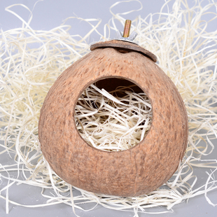 鹦鹉藤丝木屑垫料鸟用保暖繁殖箱孵蛋用品鸟窝填充刨花鸟笼配件