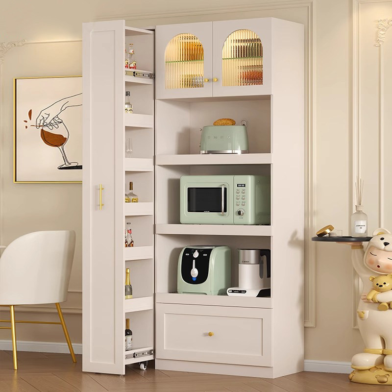 餐柜高柜一体靠墙多功能家用厨房实木酒柜碗盘柜茶水柜可置物柜子,住宅家具,餐边柜,淘宝优惠券,粉丝福利购,淘宝优惠卷