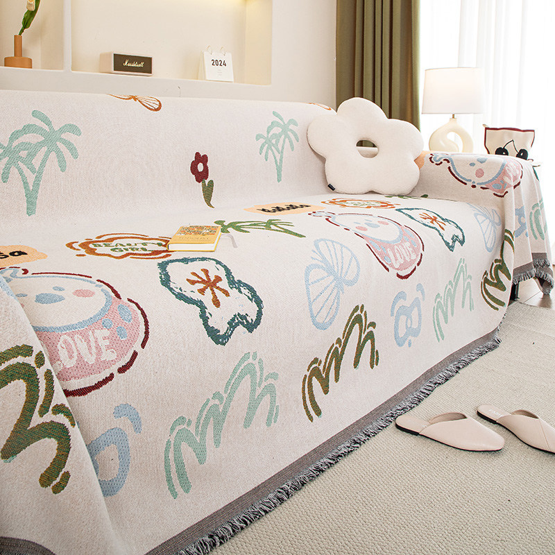 沙发罩全包万能套2024流行新款四季通用沙发盖布一整张全盖防猫抓,居家布艺,沙发套,淘宝优惠券,粉丝福利购,淘宝优惠卷