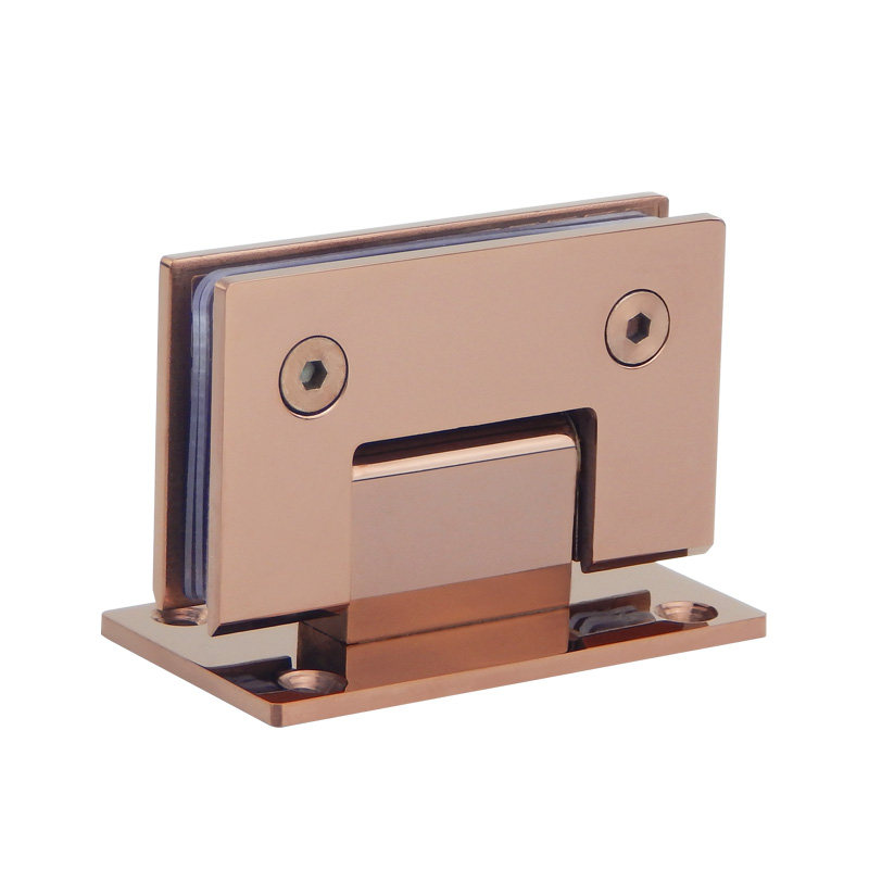 304不锈钢玫瑰金浴室夹 无框钢化玻璃门夹玻璃门合页淋浴房铰链,基础建材,浴室玻璃夹,淘宝优惠券,粉丝福利购,淘宝优惠卷