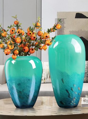 2024新款轻奢花瓶摆件客厅插花高级感鲜花花器网红装饰家居饰品