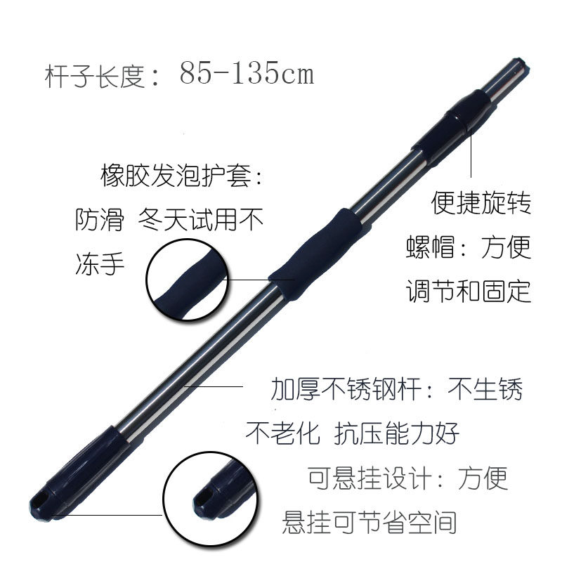 伊司达55cm大号平板线拖把家用2021新款加厚棉纱线替换布干湿两用,家庭/个人清洁工具,平板拖把,淘宝优惠券,粉丝福利购,淘宝优惠卷