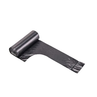 蕙质蓝心垃圾袋家用加厚手提式特厚实背心黑色塑料中大号厨房拉圾