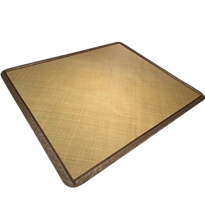 篾席老篾匠竹编竹席子天然水夏凉席手工编织头青水竹凉席精品床席