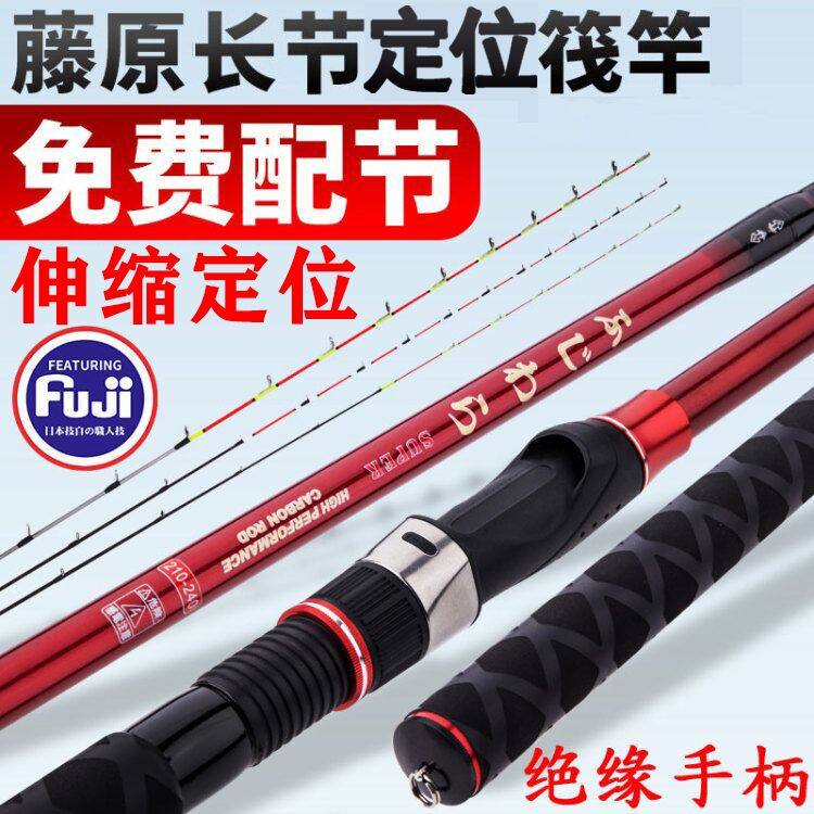 藤原定位伸缩2.7米海筏竿桥钓船钓伐竿海钓路滑路亚远投竿岸抛杆